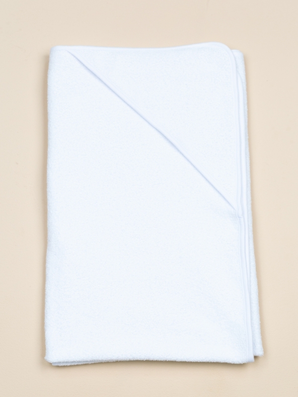 картинка Пелёнка махра для купания Baby Boom ПЛ10/1-М Белый от магазина детских товаров ALiSa