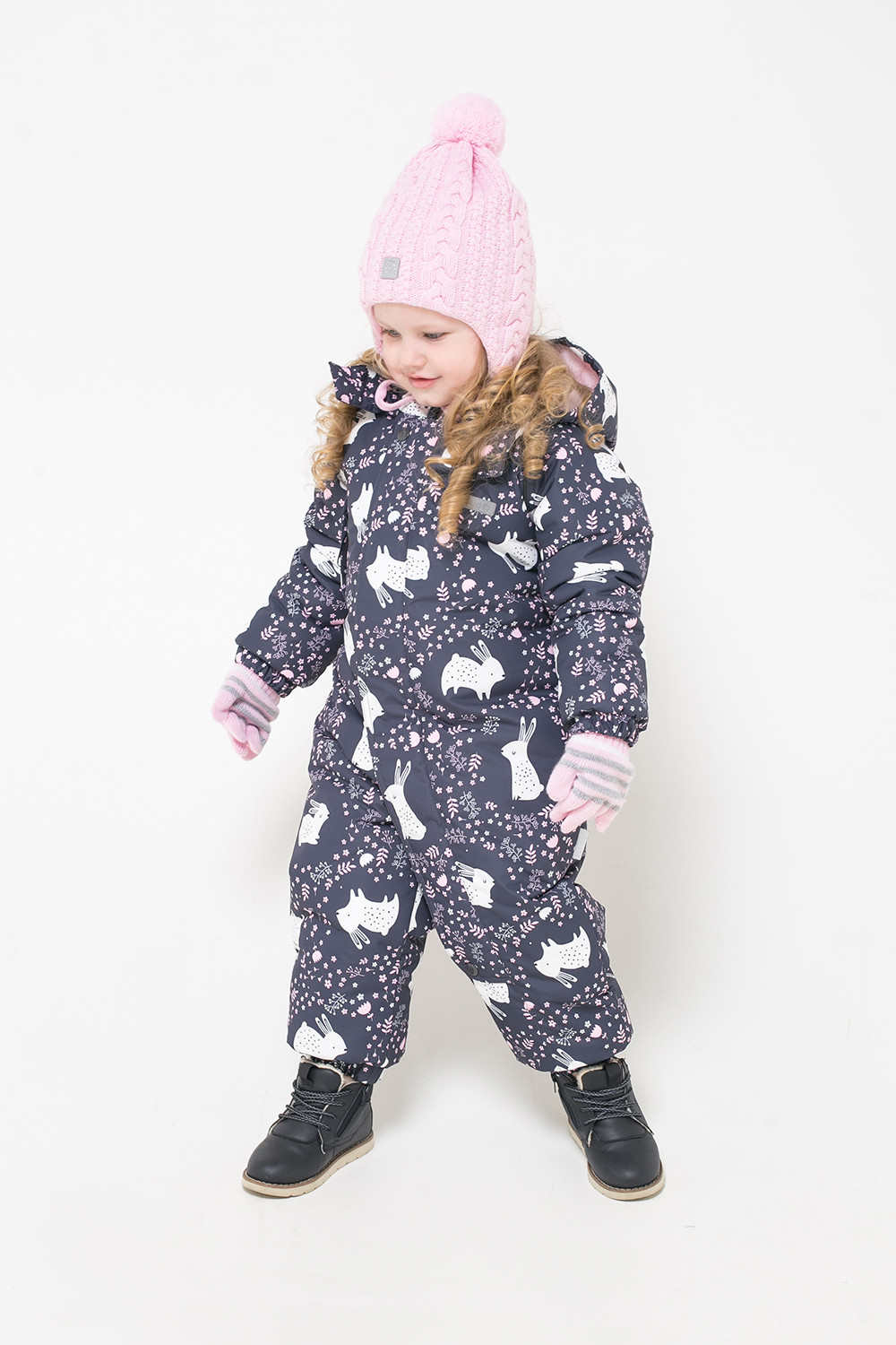 картинка Комбинезон зимний для девочки Crockid ВК 60041/н/3 УЗГ от магазина детских товаров ALiSa