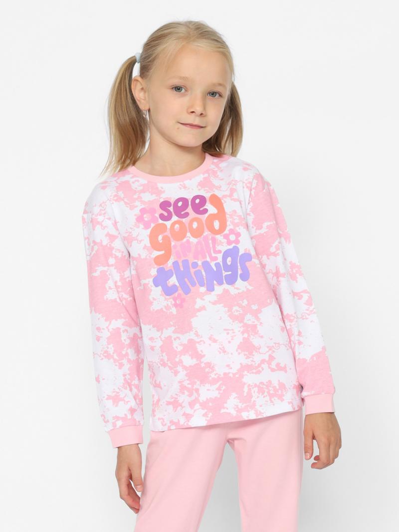 картинка Пижама для девочки Cherubino CWKG 50147-27 Розовый от магазина детских товаров ALiSa