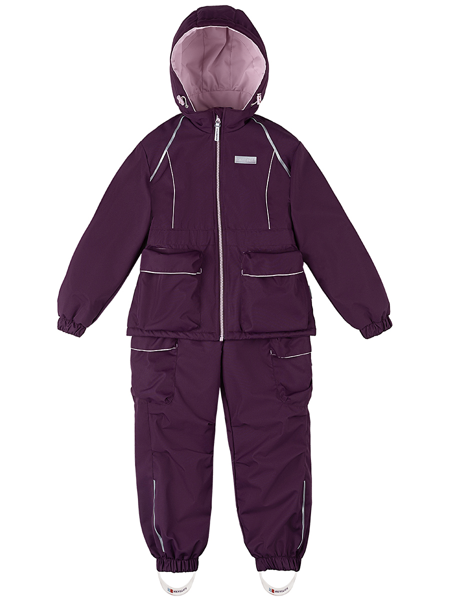 картинка Комплект утепленный для девочки NIKASTYLE 7м2424 вишня пудра от магазина детских товаров ALiSa