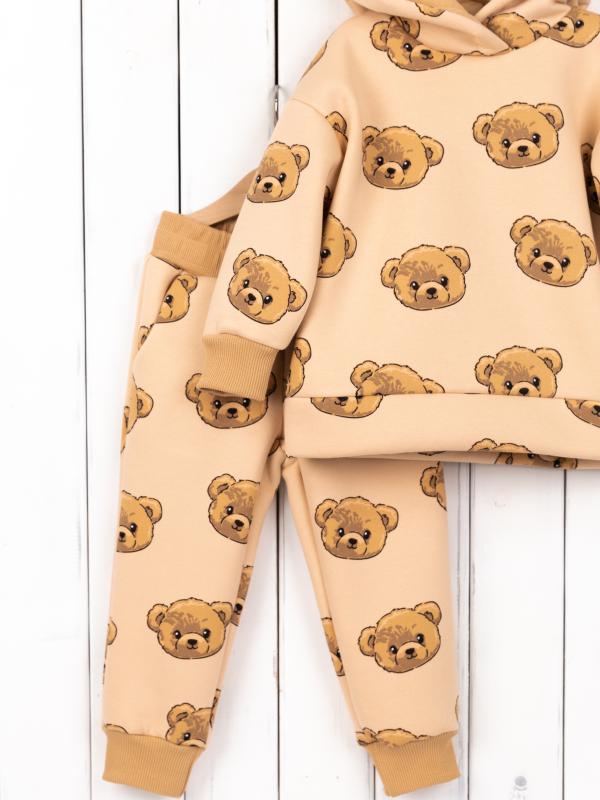 картинка Комплект детский Baby Boom КД531/1-Ф Мишки на бежевом от магазина детских товаров ALiSa