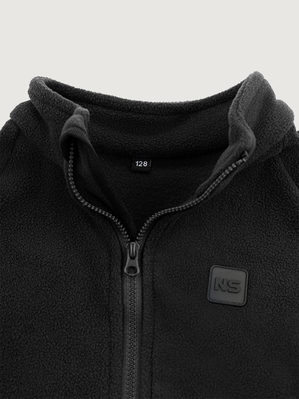 картинка Куртка флисовая для мальчика NIKASTYLE 4т10324 Черный от магазина детских товаров ALiSa
