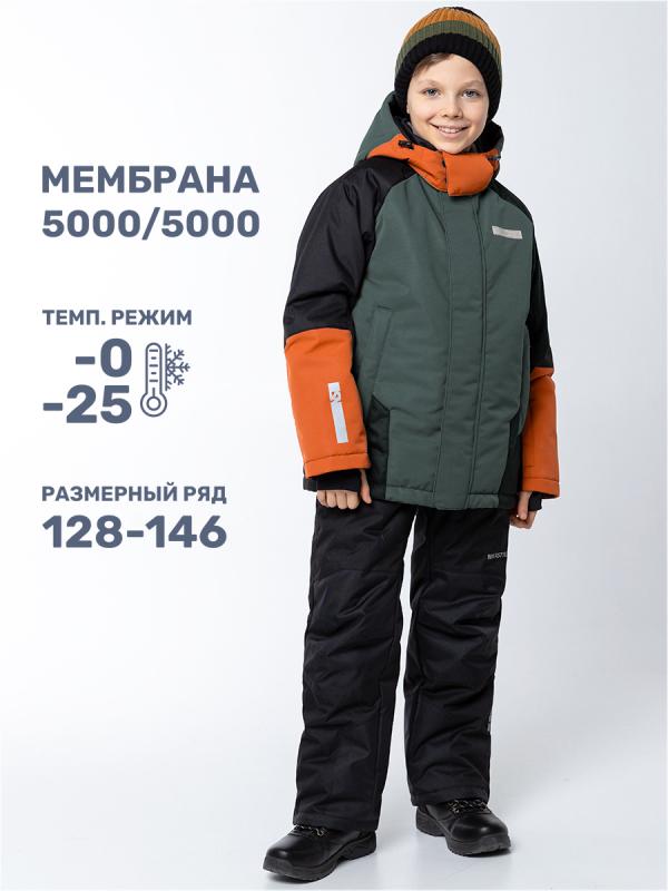 картинка Комплект зимний для мальчика NIKASTYLE 7з7324 Мох черный от магазина детских товаров ALiSa