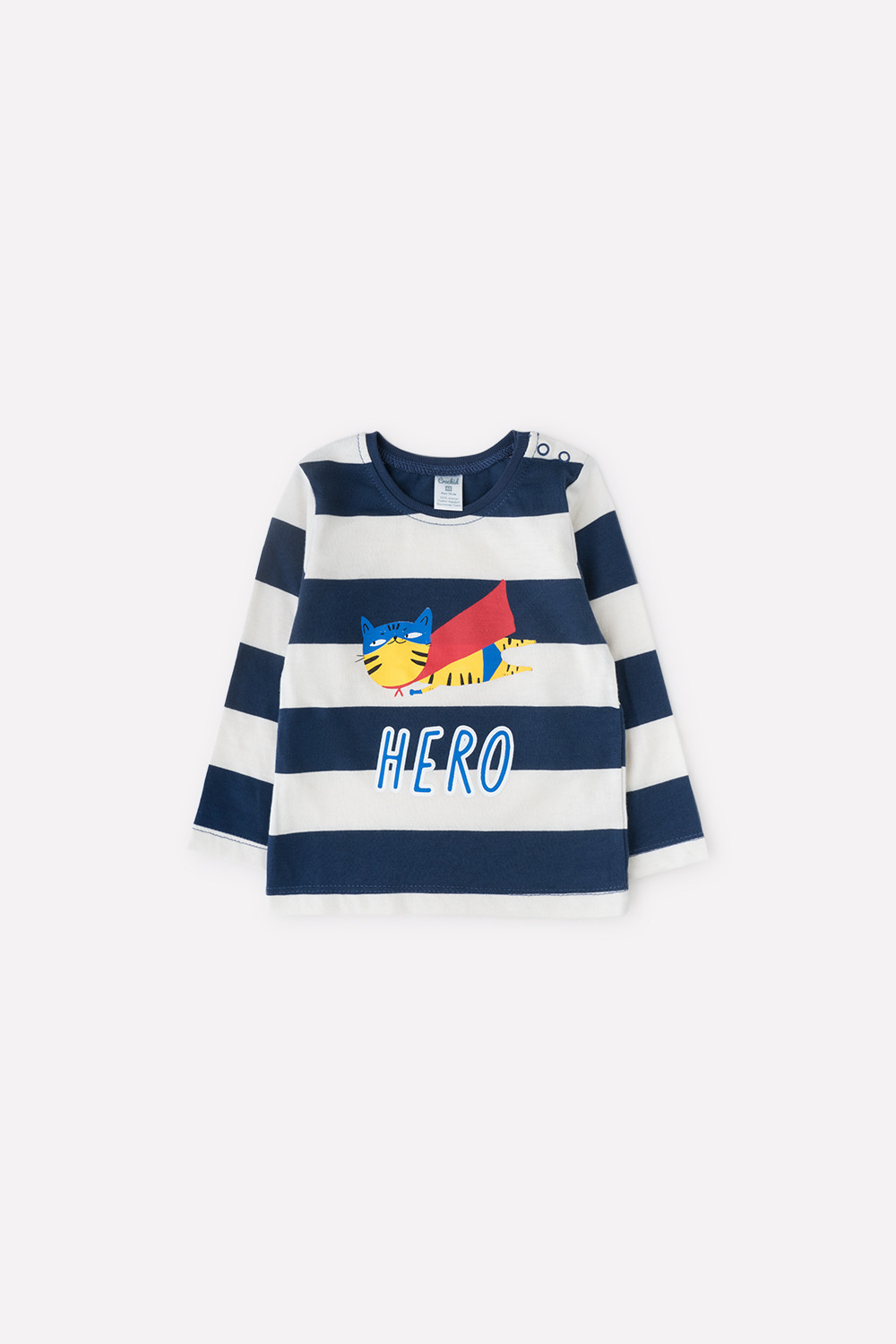 картинка Джемпер для мальчика Crockid К 301771 темно-синий, полоска от магазина детских товаров ALiSa