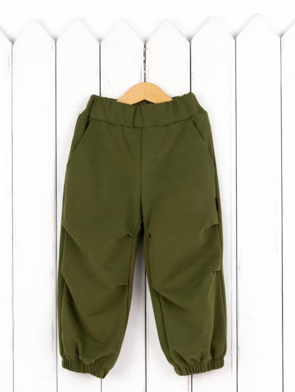 картинка Брюки для мальчика Baby Boom П133/3-Ф Хаки Б120 от магазина детских товаров ALiSa