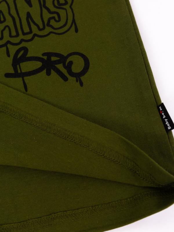 картинка Футболка для мальчика Baby Boom Ф154/4-К Хаки Б120 от магазина детских товаров ALiSa