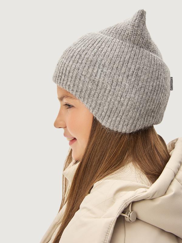 картинка Шапка зимняя для девочки NIKASTYLE 11з16425 Серый от магазина детских товаров ALiSa