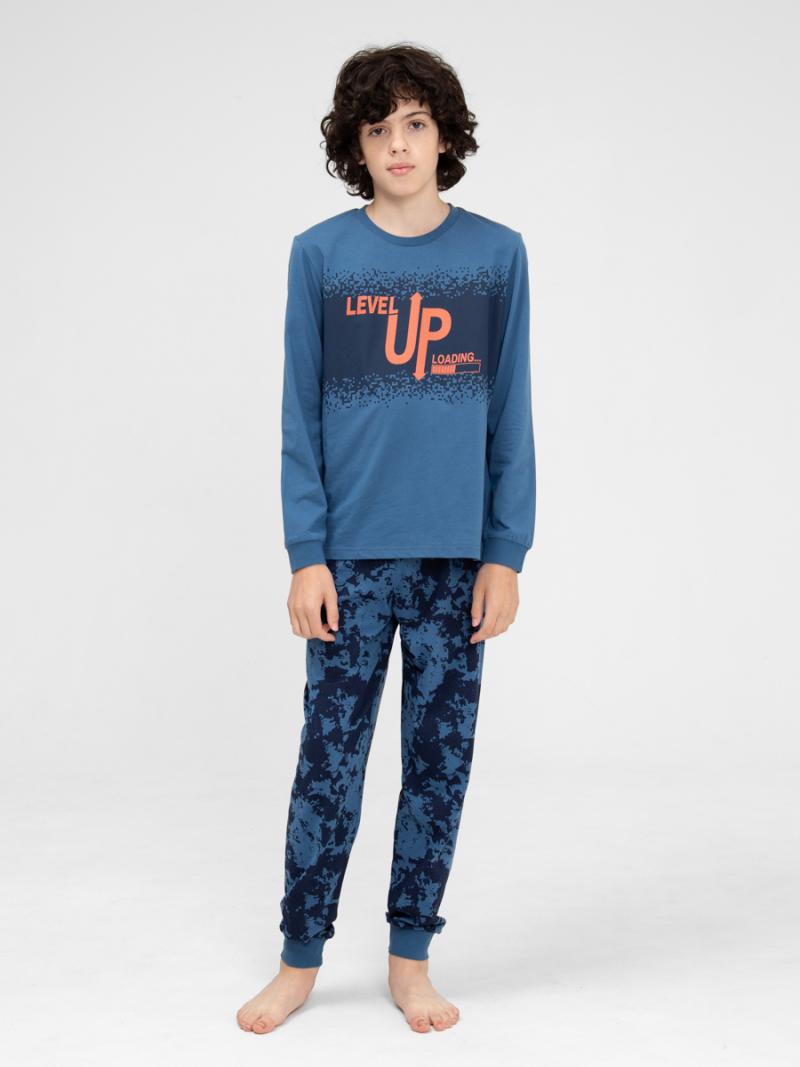 картинка Пижама для мальчика CWJB 50142-42 Синий от магазина детских товаров ALiSa