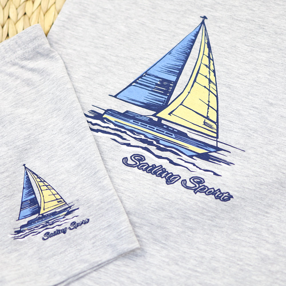 картинка Комплект для мальчика DR 2920-991 Серый Sailing Sport от магазина детских товаров ALiSa