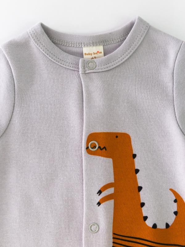 картинка Комбинезон для мальчика Baby Boom К308/1-И Дино жемчуг от магазина детских товаров ALiSa