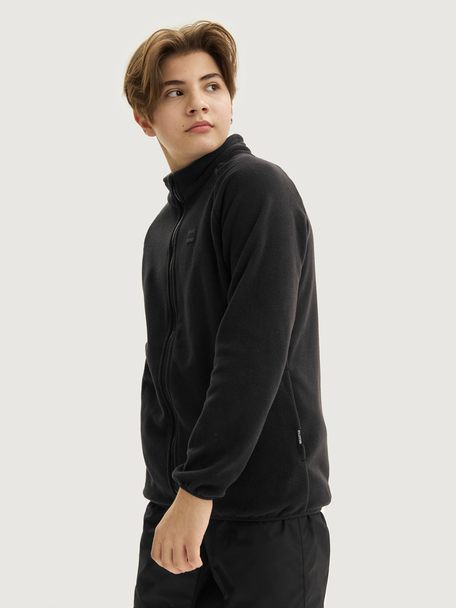 картинка Куртка флисовая для мальчика NIKASTYLE 4т10324 Черный от магазина детских товаров ALiSa