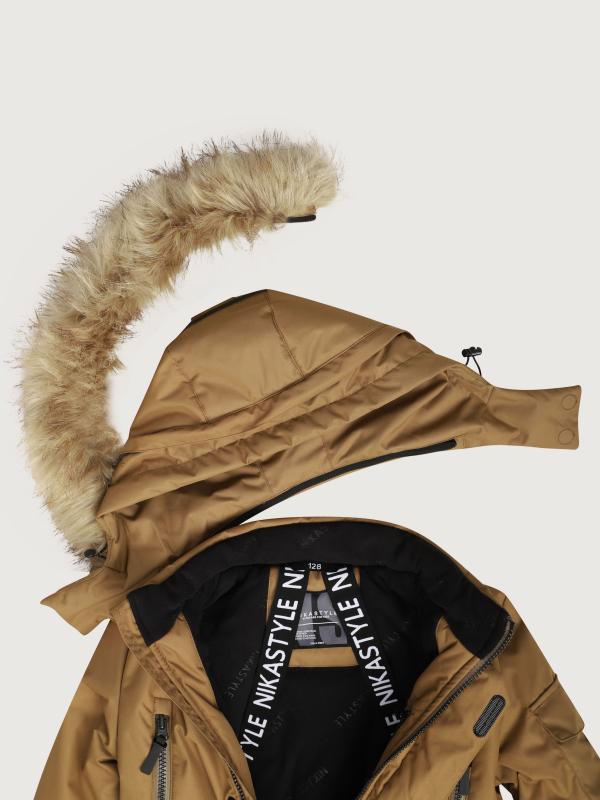 картинка Куртка для мальчика NIKASTYLE 4з7125 Кэмел от магазина детских товаров ALiSa