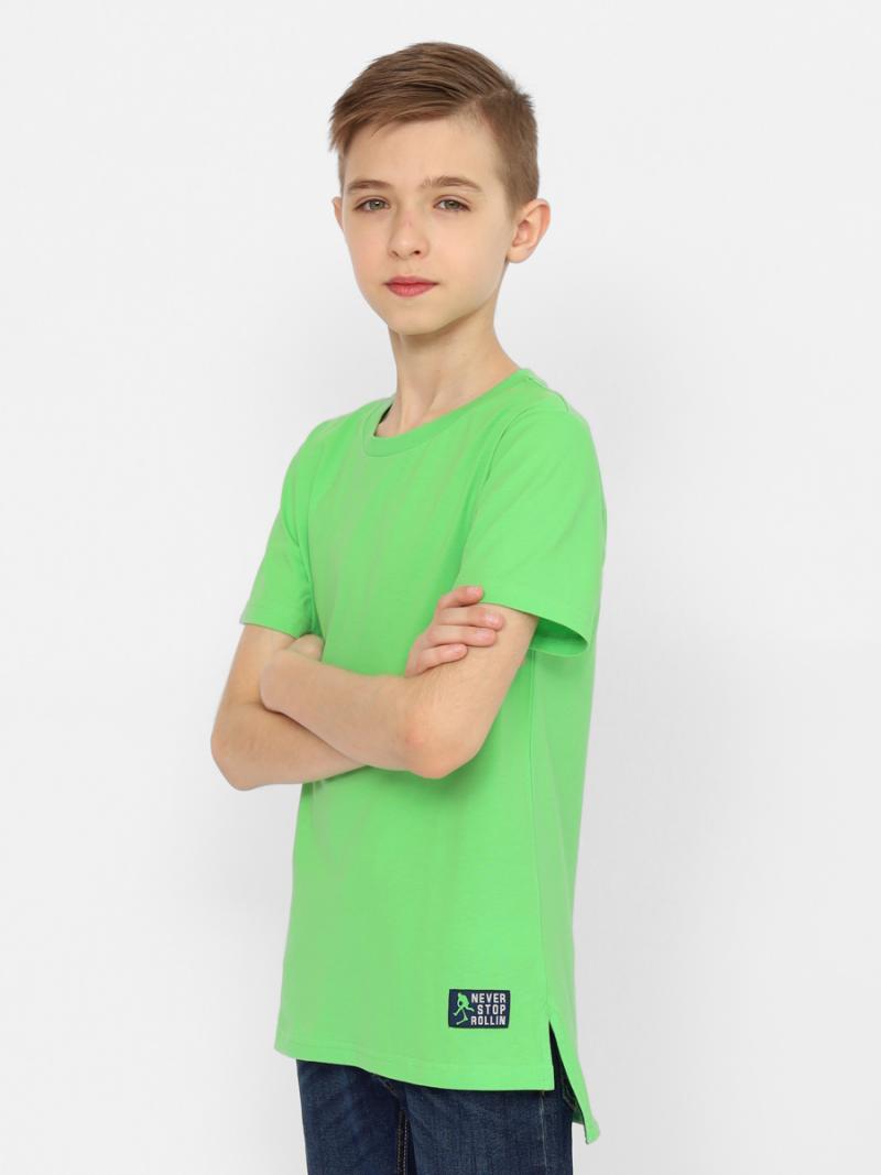 картинка Футболка для мальчика CSJB 63569-37-375 Зеленый от магазина детских товаров ALiSa