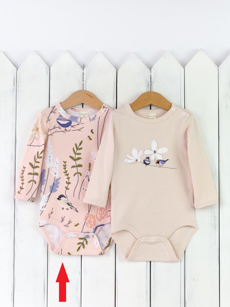 картинка Боди для девочки Baby Boom НБ1/9-И Весна розовый от магазина детских товаров ALiSa