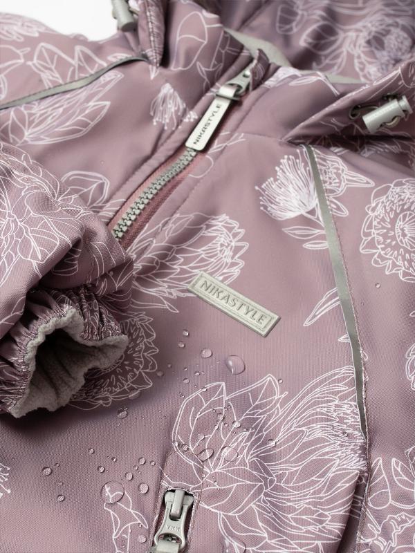 картинка Комплект утеплённый для девочки NIKASTYLE 7м2025 Какао шоколад от магазина детских товаров ALiSa