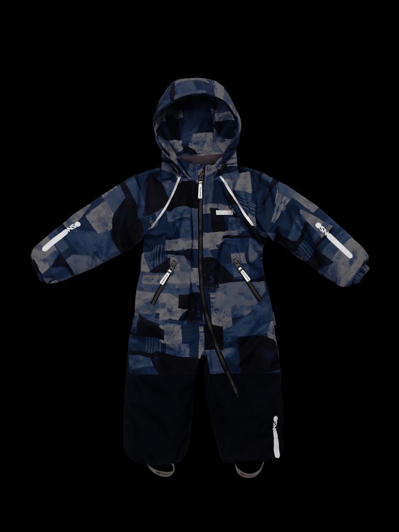 картинка Комбинезон утеплённый для мальчика NIKASTYLE 8м0925 Джинс неви от магазина детских товаров ALiSa