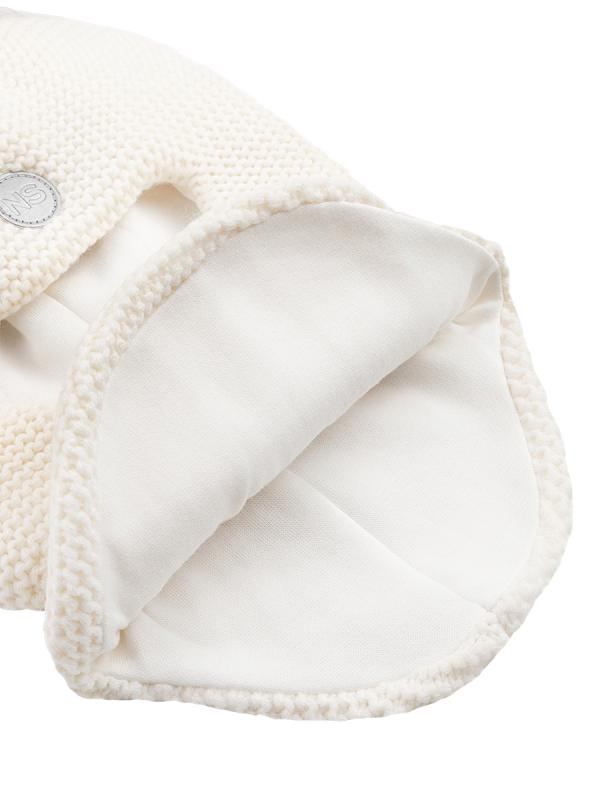 картинка Балаклава утепленная для девочки NIKASTYLE 10з15325 Молоко от магазина детских товаров ALiSa