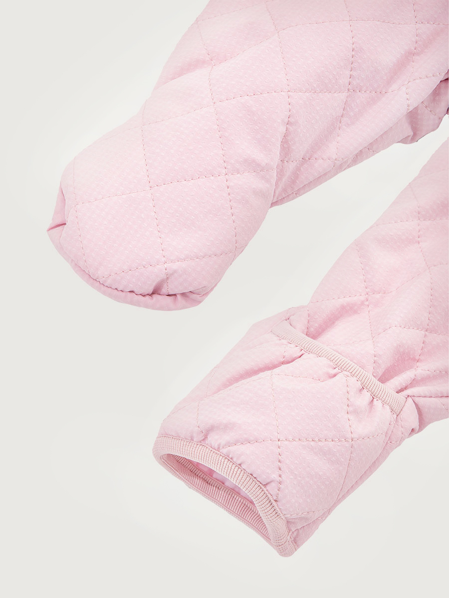 картинка Комбинезон утеплённый для девочки NIKASTYLE 8м9625 Пудра от магазина детских товаров ALiSa