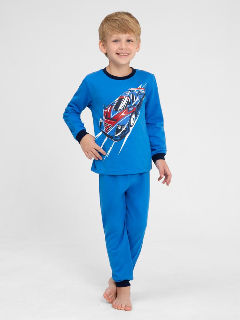 картинка Пижама для мальчика Cherubino CWKB 50140-42 Синий от магазина детских товаров ALiSa