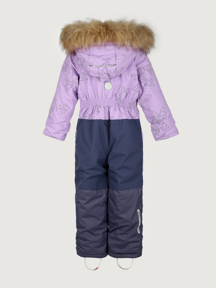 картинка Комбинезон для девочки NIKASTYLE 8з0625 Лаванда Инжир от магазина детских товаров ALiSa