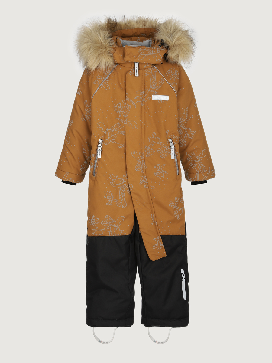 картинка Комбинезон для мальчика NIKASTYLE 8з0325 Кэмел Черный от магазина детских товаров ALiSa