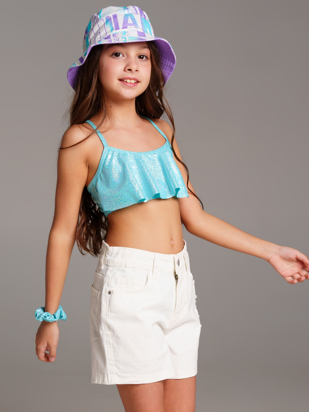 картинка Панама текстильная для девочки PL 12421275 от магазина детских товаров ALiSa