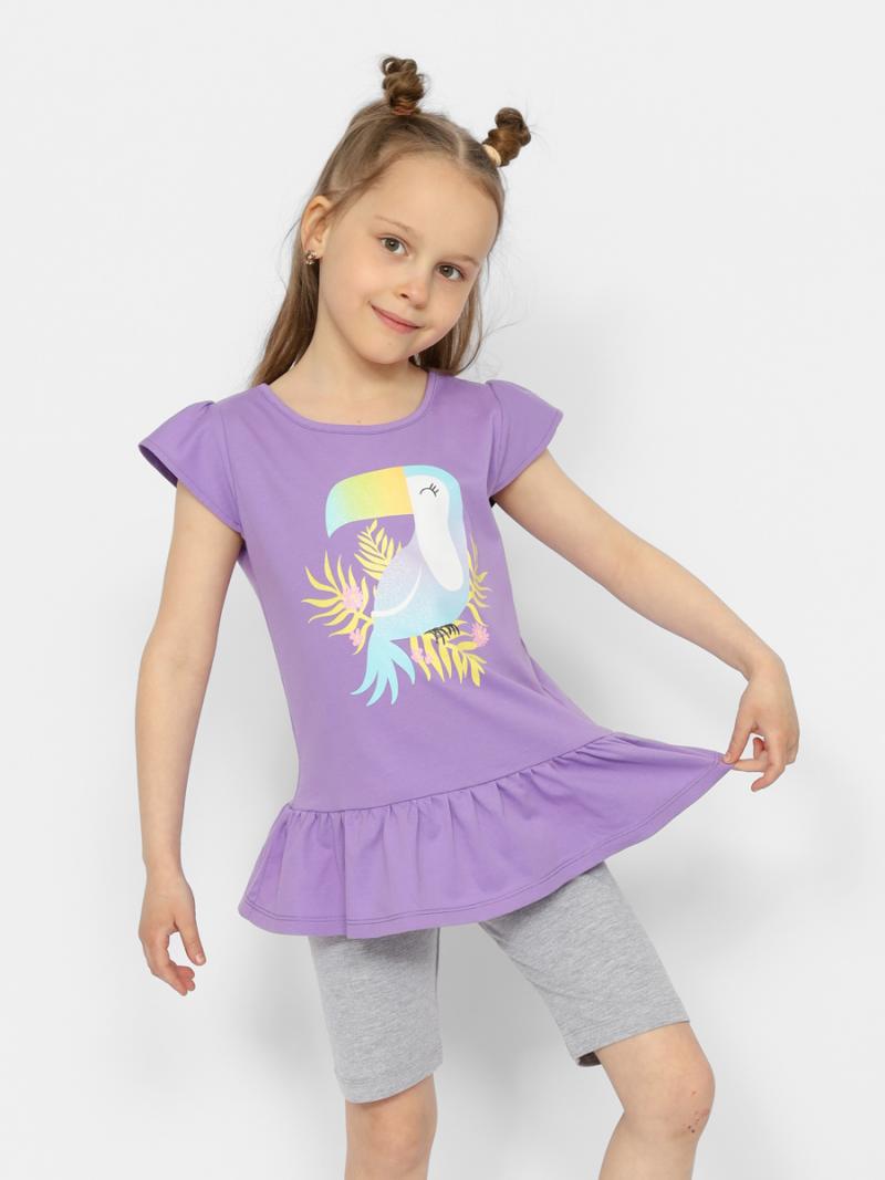 картинка Комплект для девочки CSKG 90183-45-372 Лаванда от магазина детских товаров ALiSa