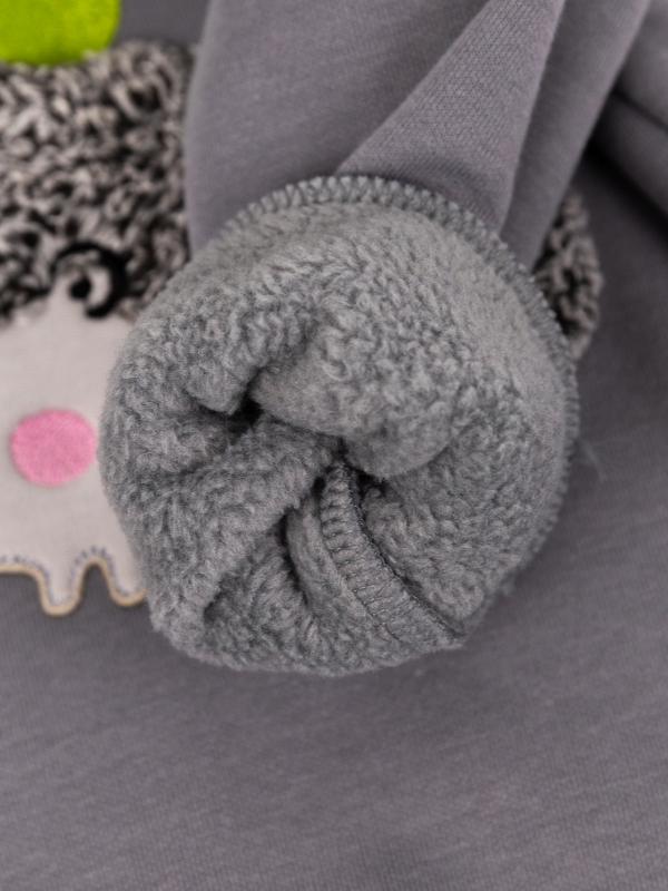 картинка Комплект детский Baby Boom КД482/14-Ф Soft Барашек Ёжик + серый от магазина детских товаров ALiSa
