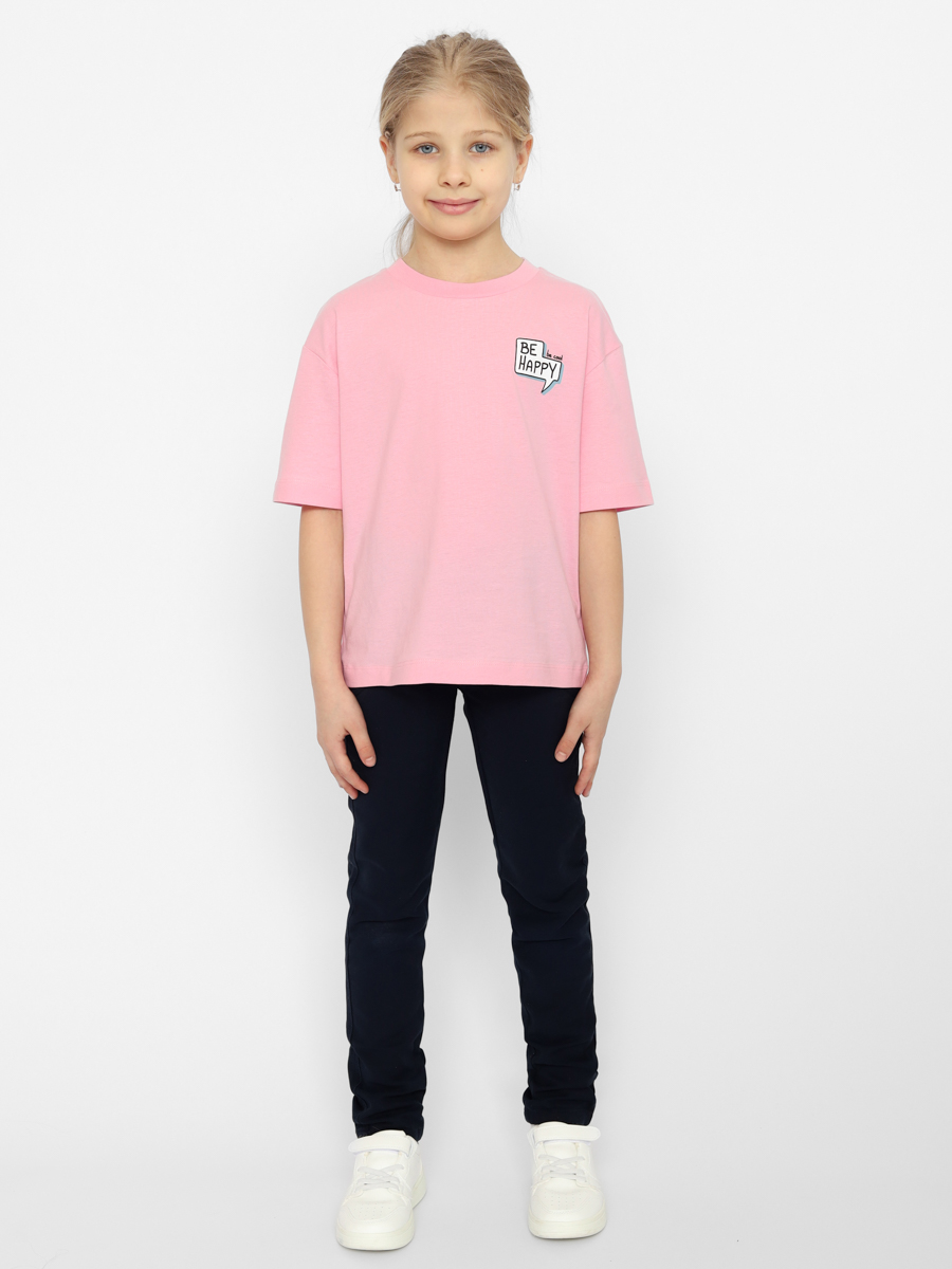 картинка Футболка для девочки Cherubino CSJG 63653-27 Розовый от магазина детских товаров ALiSa