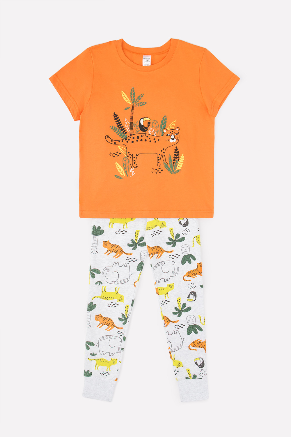 картинка Пижама для мальчика Crockid К 1529 манго + яркие тропики от магазина детских товаров ALiSa