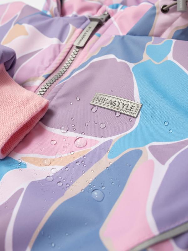 картинка Комплект утеплённый для девочки NIKASTYLE 7м1425 Розовый серый от магазина детских товаров ALiSa