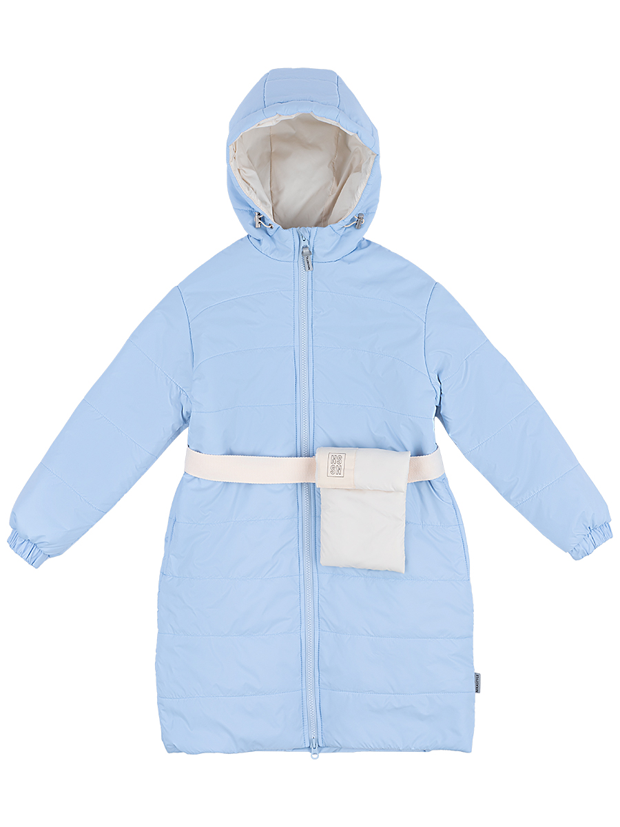 картинка Пальто утепленное для девочки NIKASTYLE 6м6024 небо от магазина детских товаров ALiSa