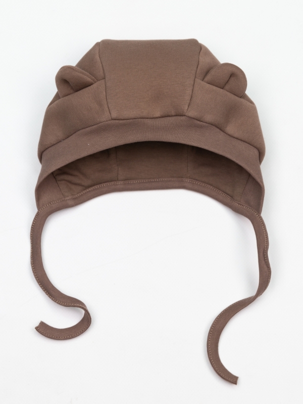 картинка Шапка детская Baby Boom А85/2-Ф Мишка Таул-грей от магазина детских товаров ALiSa