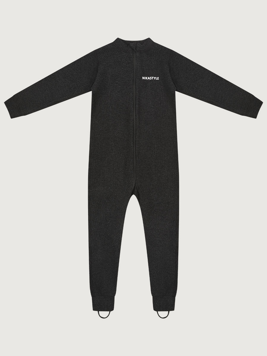 картинка Комбинезон флисовый для мальчика NIKASTYLE 8т19025 Черный от магазина детских товаров ALiSa