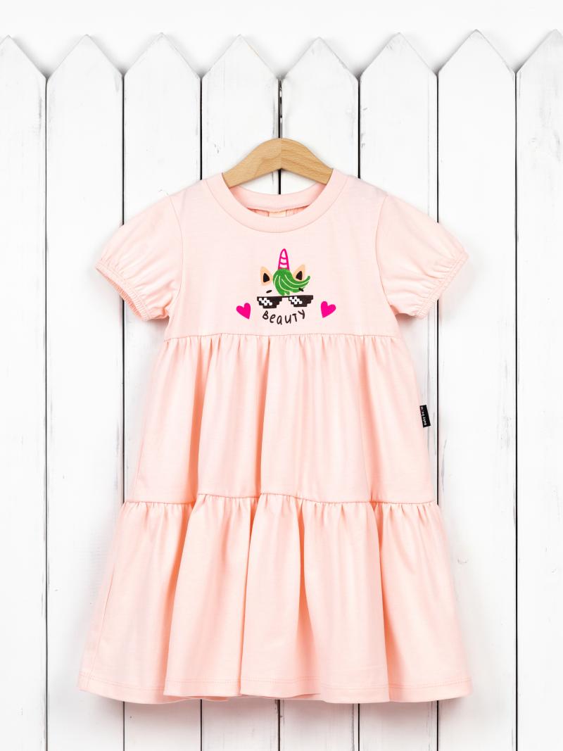 картинка Платье для девочки Baby Boom С234/1-К Светло-розовый Б108 от магазина детских товаров ALiSa