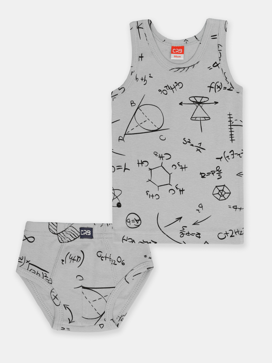 картинка Комплект для мальчика CSKB 30035-23 Серый от магазина детских товаров ALiSa