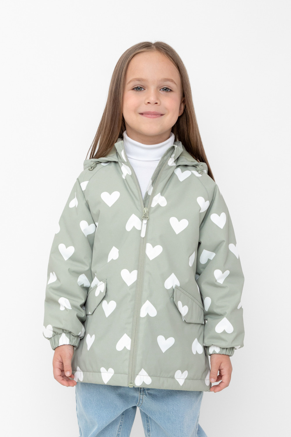 картинка Куртка утепленная для девочки Crockid ВК 32168/н/3 ГР от магазина детских товаров ALiSa