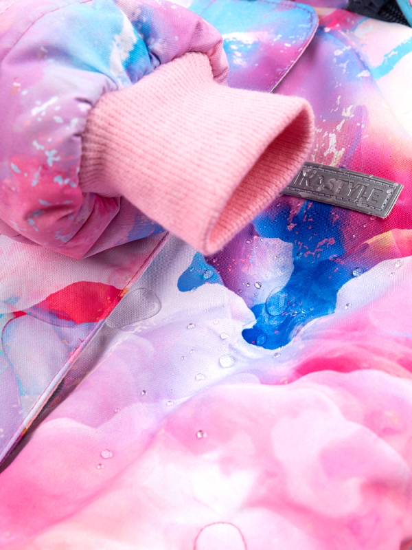 картинка Комплект зимний для девочки NIKASTYLE 7з1224 Розовый серый от магазина детских товаров ALiSa