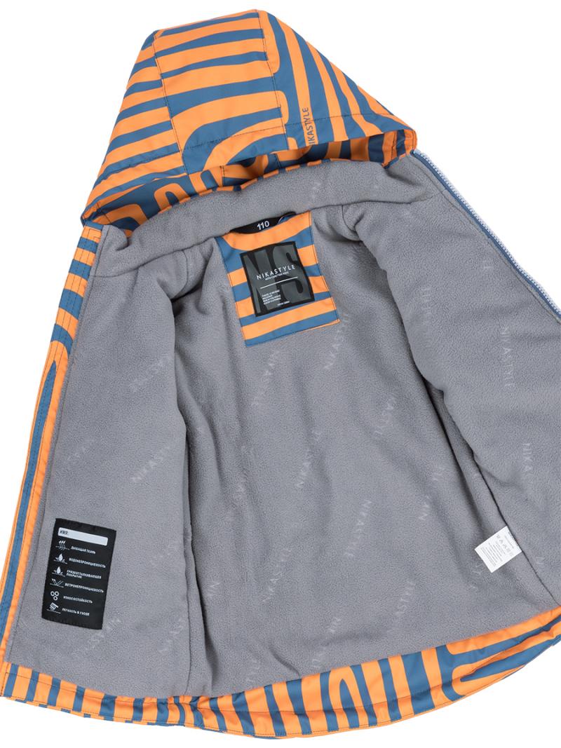 картинка Комплект утепленный для мальчика NIKASTYLE 7м1124 апельсин джинс от магазина детских товаров ALiSa