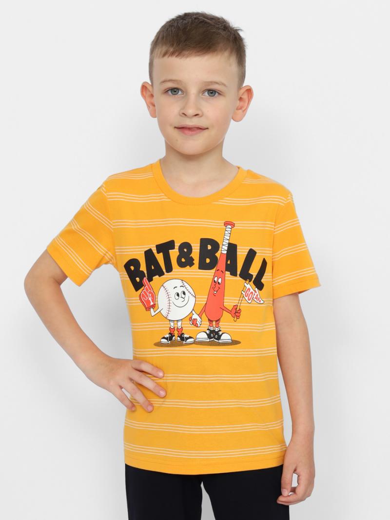 картинка Футболка для мальчика CWKB 63386-29 Оранжевый от магазина детских товаров ALiSa