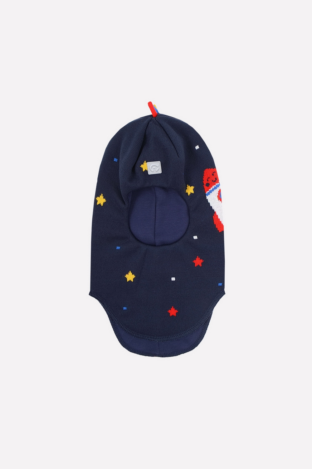 картинка Шапка-шлем для мальчика Crockid КВ 20199 темно-синий от магазина детских товаров ALiSa