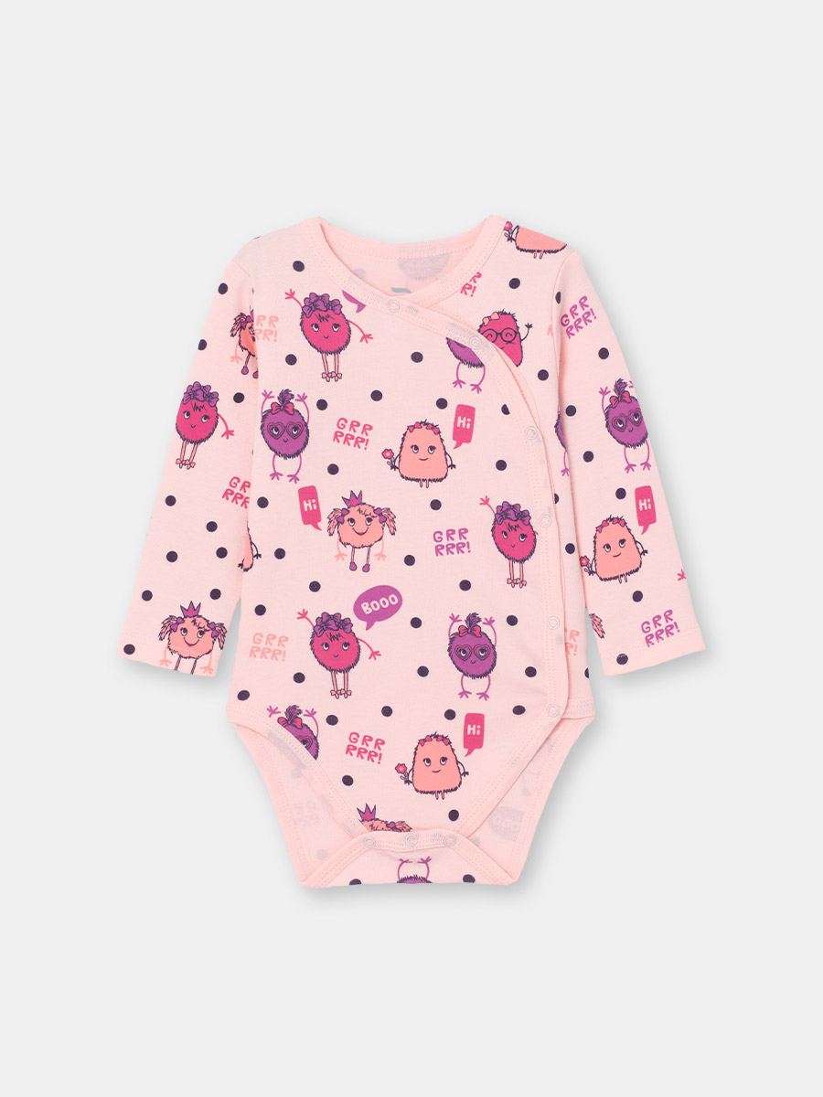 картинка Боди для девочки CSNG 40032-27-302 Розовый от магазина детских товаров ALiSa