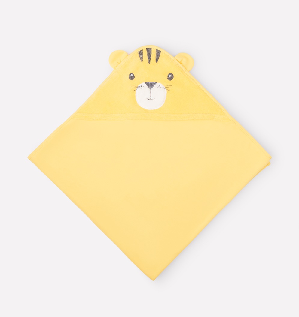 картинка Простынка для купания для мальчика Crockid К 8500 светло-желтый (сафари) от магазина детских товаров ALiSa