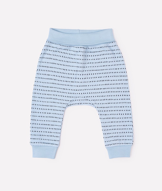 картинка Брюки для мальчика Crockid К 4917 шерстка на пыльно-синем от магазина детских товаров ALiSa