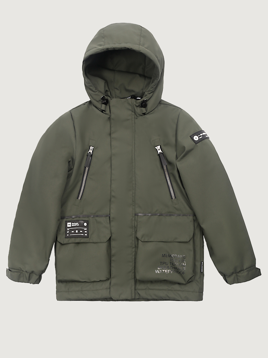 картинка Куртка утеплённая для мальчика NIKASTYLE 4м3525 Хаки от магазина детских товаров ALiSa