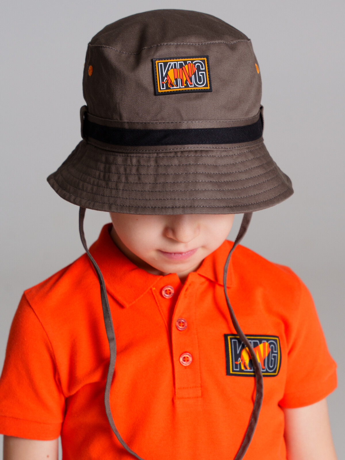 картинка Панама текстильная для мальчика PL 12412226 Хаки от магазина детских товаров ALiSa