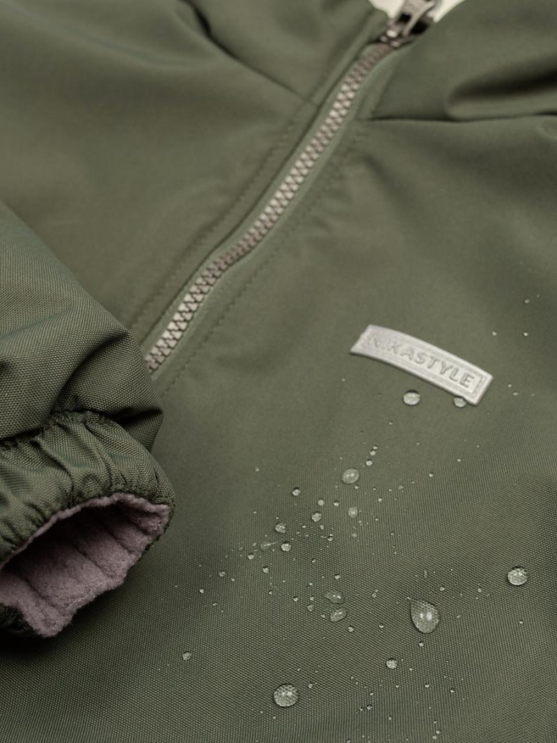 картинка Комбинезон утеплённый для мальчика NIKASTYLE 8м2725 Хаки кешью от магазина детских товаров ALiSa