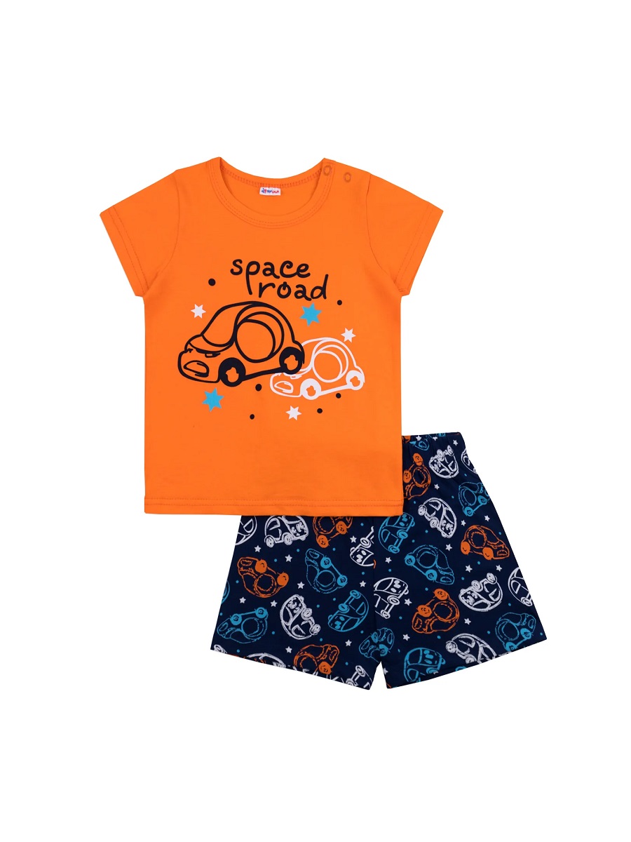 картинка Комплект для мальчика Youlala YLA 7941100102 Оранжевый от магазина детских товаров ALiSa
