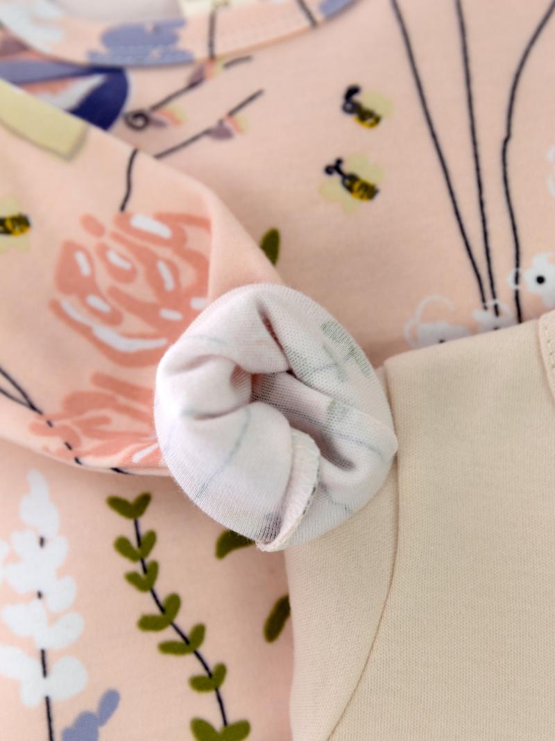 картинка Боди для девочки Baby Boom НБ1/9-И Весна розовый от магазина детских товаров ALiSa