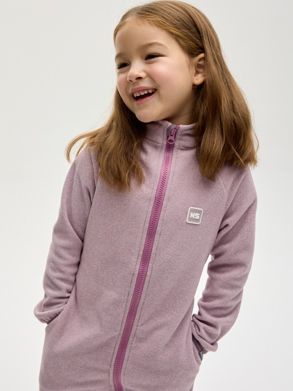 картинка Комбинезон флисовый для девочки NIKASTYLE 8т10824 Орхидея от магазина детских товаров ALiSa